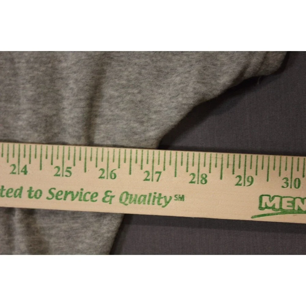 Nike Hoodie Womens XL Short Sleeve Funnel Neck Heather Gray Pullover - Picture 4 of 9